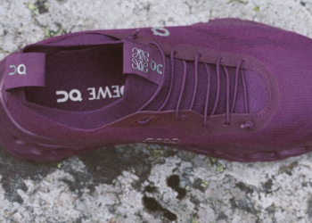 Ballerific Fashion: Loewe & On Team Up Again For Their Sixth Capsule Collection Featuring The Cloudtilt Sneaker